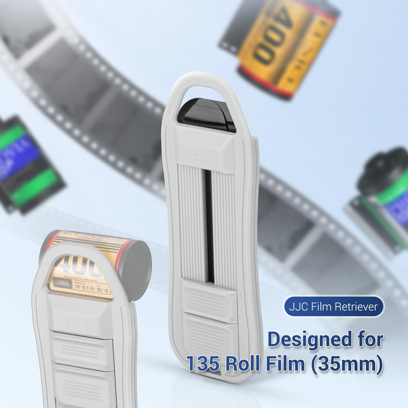 JJC 35mm Film Digitizing LED Light with Film Retriever Tool, 10-Level Brightness Backlight for Slide and Negative Scanning
