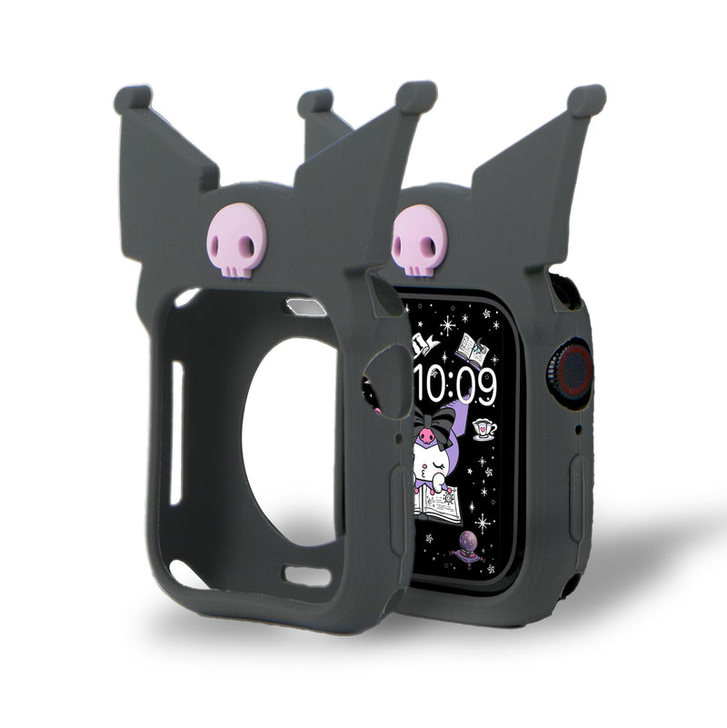 Sonix x Sanrio Watch Bumper Cover - Silicone Case (Kuromi) + Hello Kitty Watch Band (Kuromi)