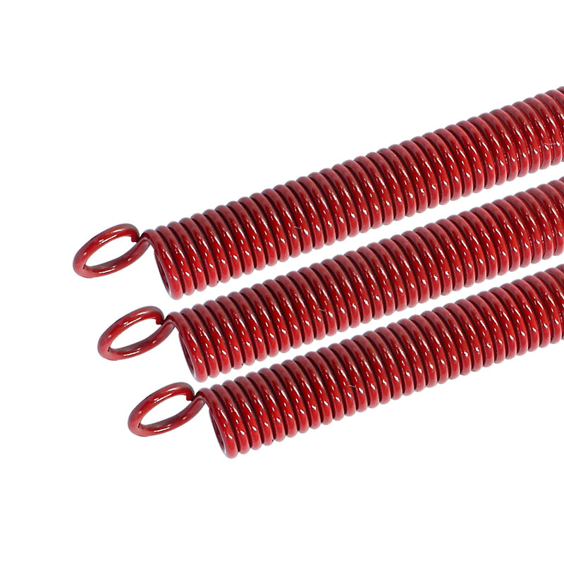 Litoexpe 4 Pack Noiseless Tremolo Springs, Electric Guitar Tremolo Bridge Springs Instruments Accessories Replacement Part (Red) Red