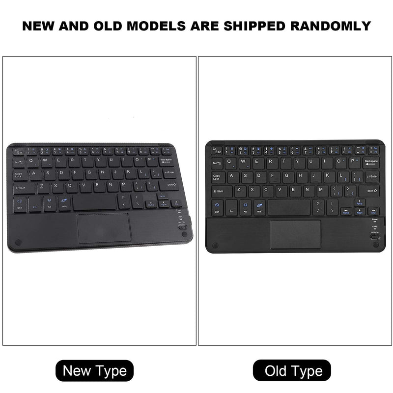 Sanpyl Ultra‑Slim Wireless Keyboard, Mini 59 Keys Bluetooth Keyboard with Touchpad and 280mAh Battery Capacity for Tablet/Phone/Notebook/Desktop/Laptop