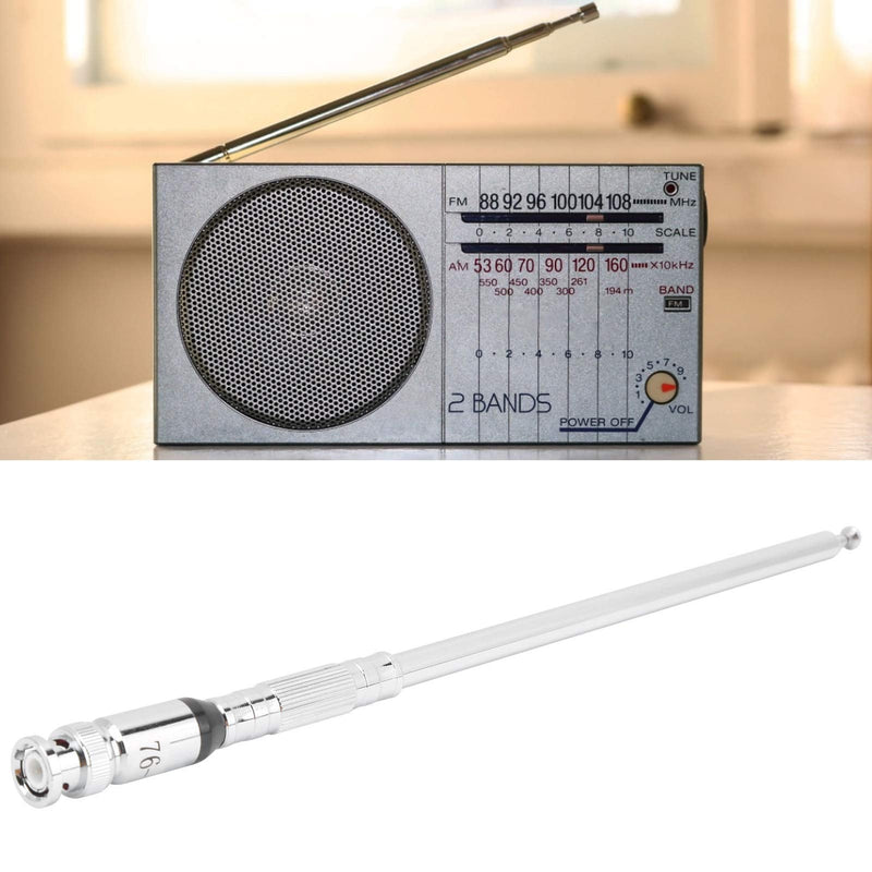 [AUSTRALIA] - FM Radio Antenna 76 to 108MHz Antenna Aluminum Alloy BNC Radio Transmitter Antenna 