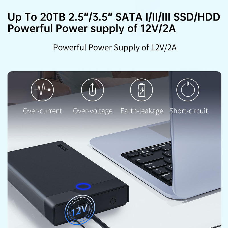 HDD Enclosure+ M.2 Enclosure Bundle