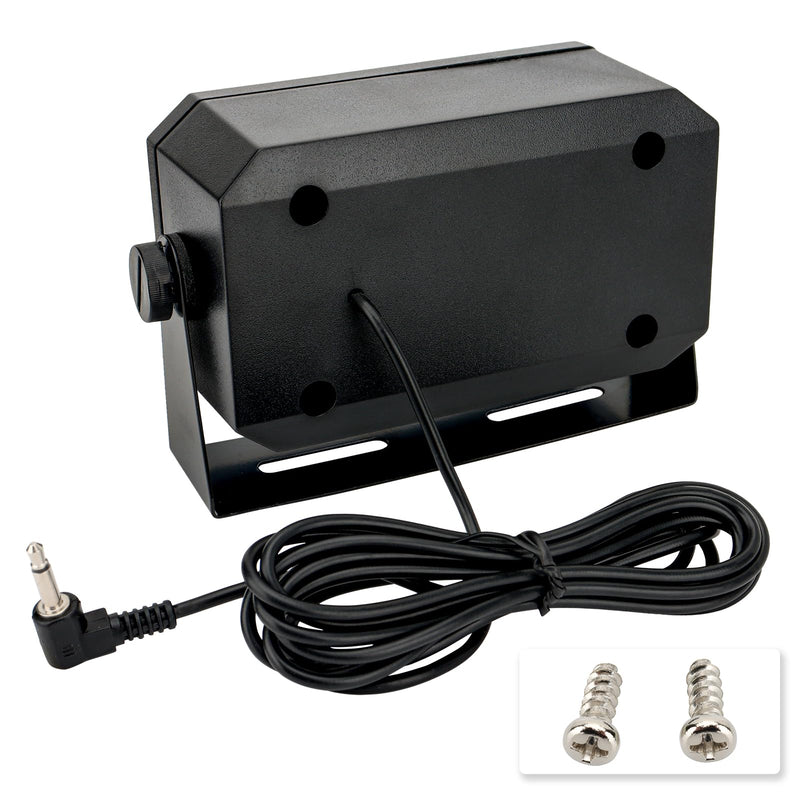 Rectangular External Communications Speaker/CB Radio Speaker for Ham Radio, CB Speaker External Scanners for All 3.5mm Audio Plug CB Radios and Mobile Radio