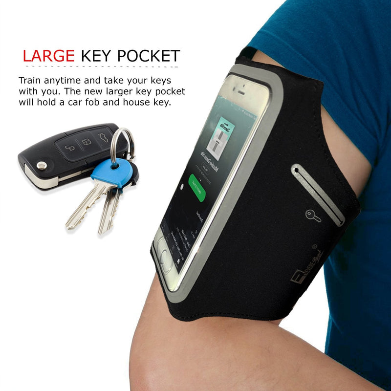 Waterproof Samsung Galaxy Ultra S24/S23/S22/S21/S20 Running Armband. Sports Phone Case Holder for Runners 6.9" Screen