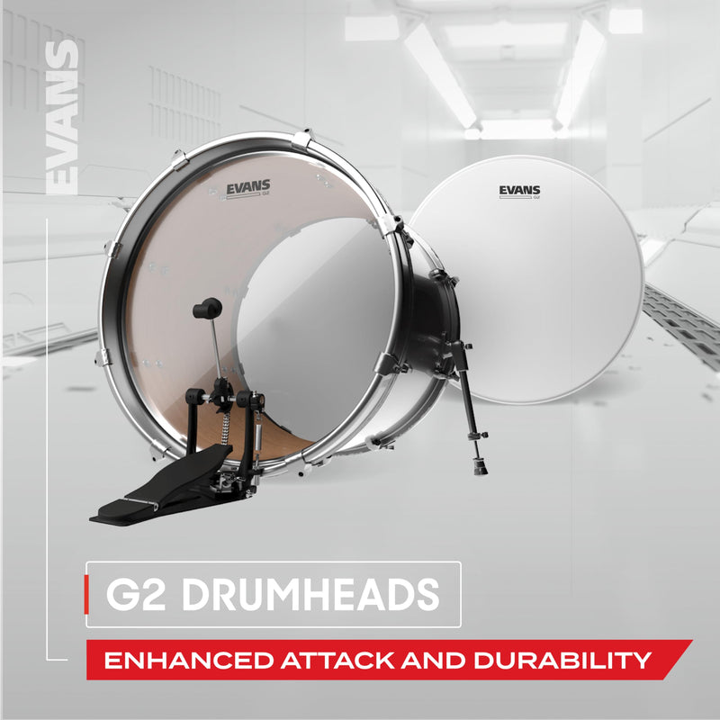 Evans Drum Heads - G2 Coated Tom Drumhead, 13 Inch