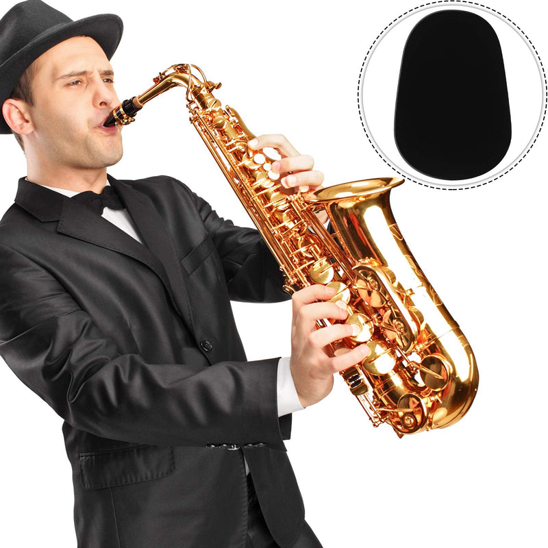 [AUSTRALIA] - Boao 160 Pieces Saxophone and Clarinet Mouthpiece Cushion Sax Mouthpiece Patches Pads Cushions Thick Rubber 0.8 mm with Strong Adhesive 