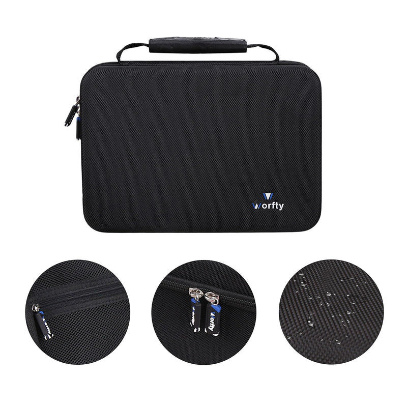 Case for Boss GX-10 Guitar Effects Processor, Hard Travel Carrying Storage Bag for Boss GX-10 Guitar/Bass Multi-effects Pedal (Black) Black
