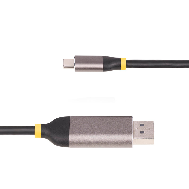 [AUSTRALIA] - StarTech.com 10ft (3m) USB-C to DisplayPort Adapter Cable, 8K 60Hz, 4K 144Hz, HDR10, USB Type-C to DP 1.4 Converter 
