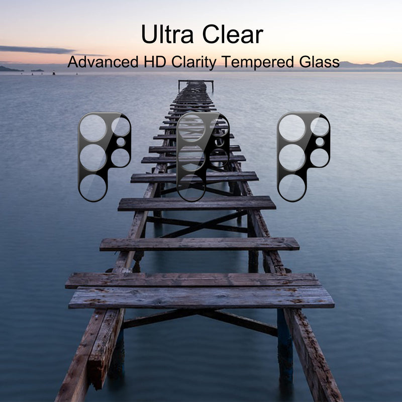 Ailun Camera Lens Protector for Galaxy S22 Ultra 3Pack Tempered Glass, Anti-Scratch, Case Friendly