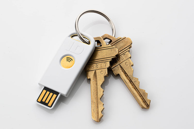Identiv uTrust FIDO2 NFC+ Security Key USB-A (FIDO2, U2F, PIV, TOTP, HOTP, WebAuth)