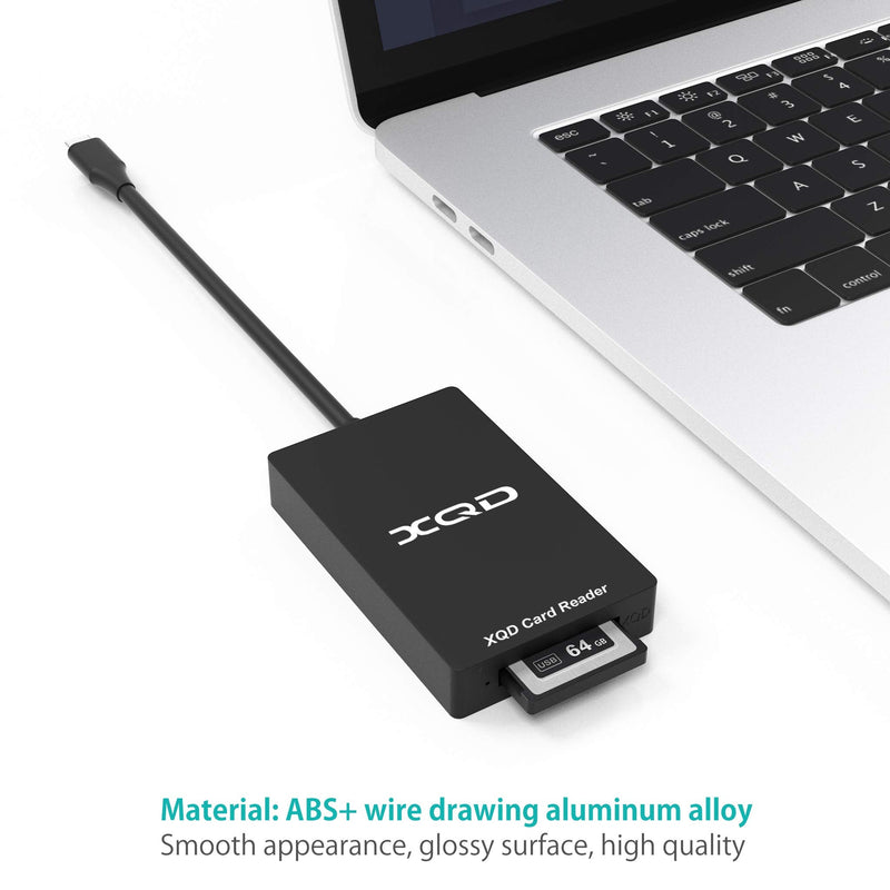 【Upgraded Version】 Type C XQD Memory Card Reader,USB C XQD Card Reader, XQD Reader Compatible with Sony G/M Series USB Mark XQD Card, Lexar 2933x/1400x USB C Mark XQD Card for Windows/Mac OS.