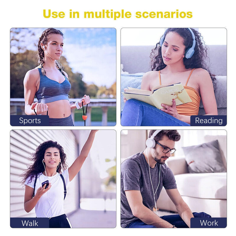 [AUSTRALIA] - MP3 Player with Bluetooth 5.4, HiFi Sound Quality Portable Music Player with 2.01 Inch Screen, Rechargeable Digital Music Battery Powered, Support up to 128GB (Without Small Without Small Memory Card 