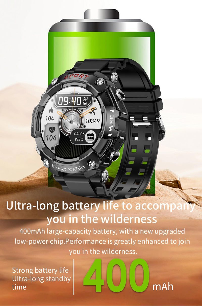Smart Watch with Earbuds,1.52" HD Screen,2 in 1 Smart Watches for Men Women, Fitness Tracker Watch with Wireless Earphone Compatible for Android iOS with Sports Monitor Sleep Black