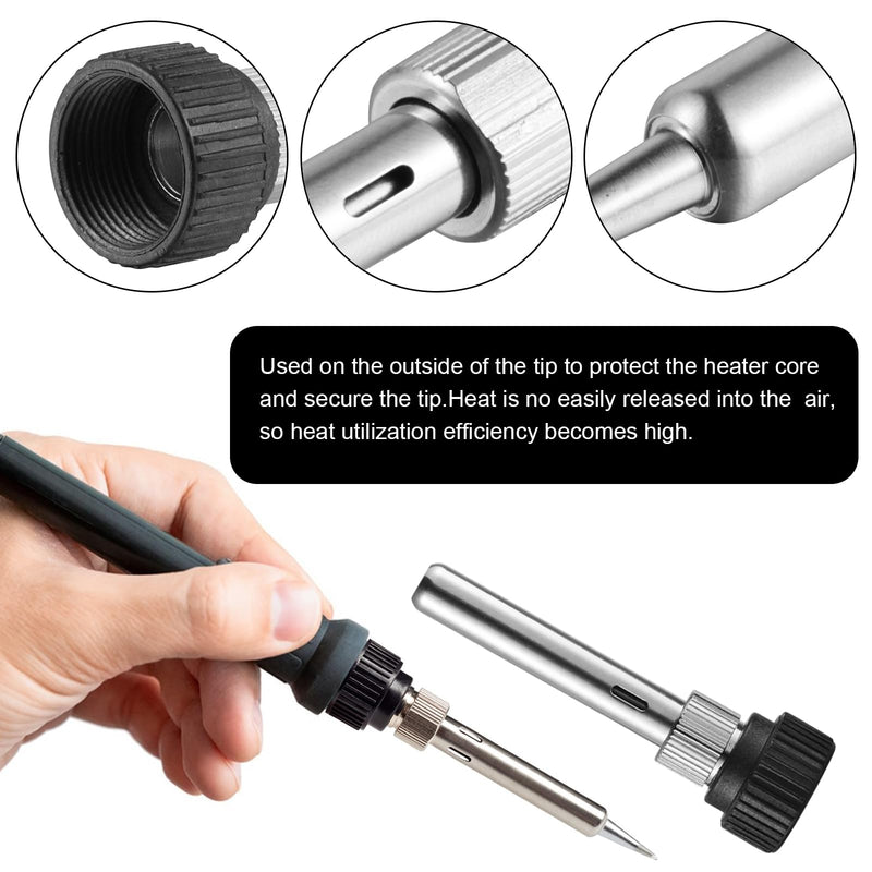 Nadinsta ET Soldering Tips Set Replacement Soldering Tip ETS ETA ETB ETD Replacement Pack of 12
