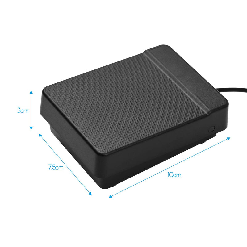 Dual Pedal 3.5mm Interface Compact Sustain Pedal Universal Dual Pedal for Musical Instruments Portable Folding Piano Electronic Keyboard Electronic Foldable Drum
