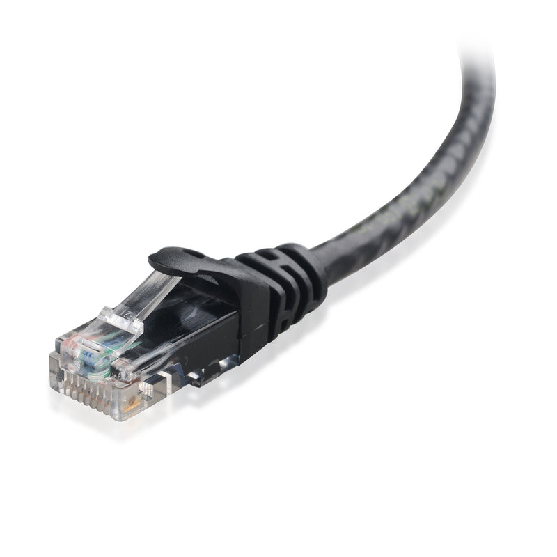 [AUSTRALIA] - Cable Matters 5-Pack Snagless Short Cat6 Ethernet Cable (Cat6 Cable, Cat 6 Cable) in Black 3 ft 