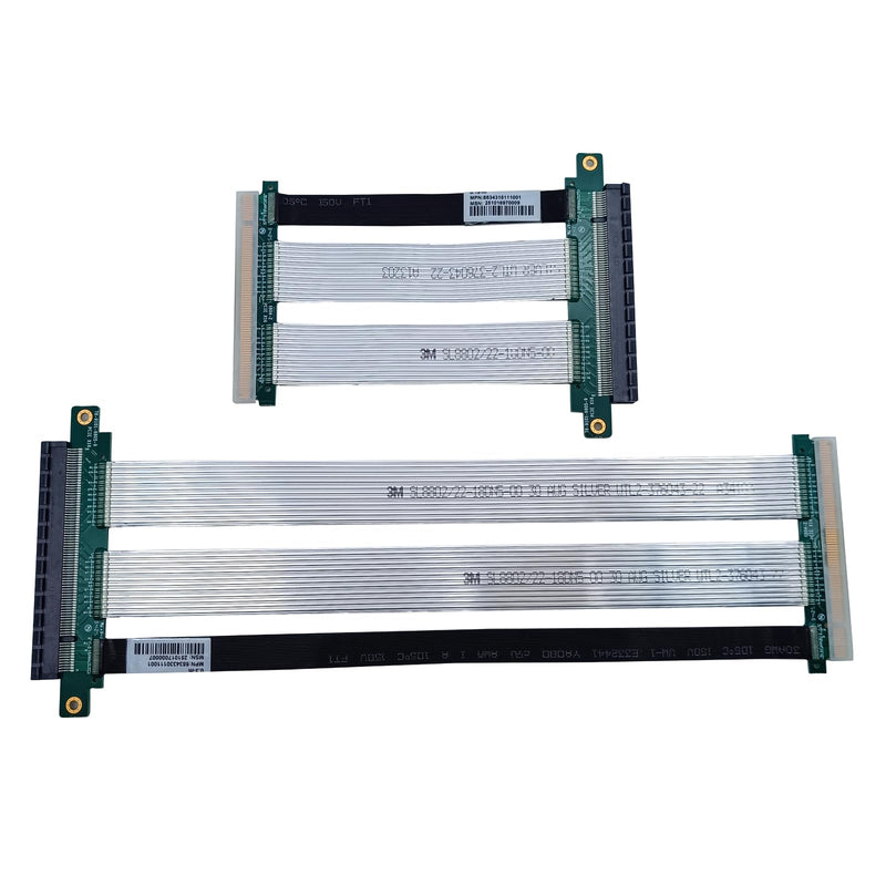 10Gtek PCIe 4.0 x16 3M Riser Cable, Male 180° to Female 180° for Vertical Mount Graphics Cards, Compatible with RTX4090, RTX4080, RX7900XTX, 80cm/2.62ft 180° to 180°(3M)
