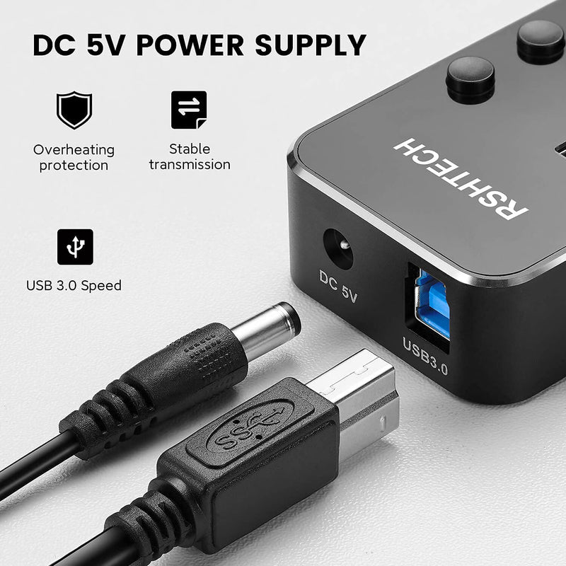 4 Port Powered USB 3.0 Hub +7 Port Powered USB 3.0 Hub