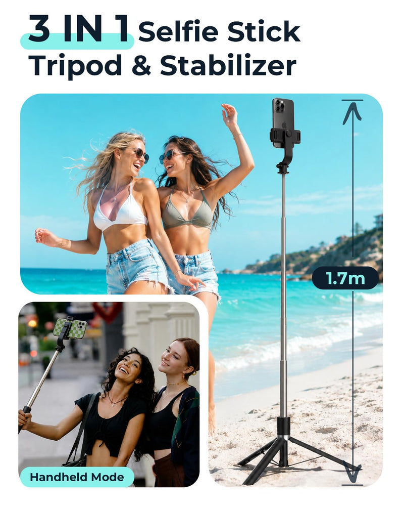 12"x12" Light Box Photography with 120 LED + 67" Phone Tripod for Product Photography
