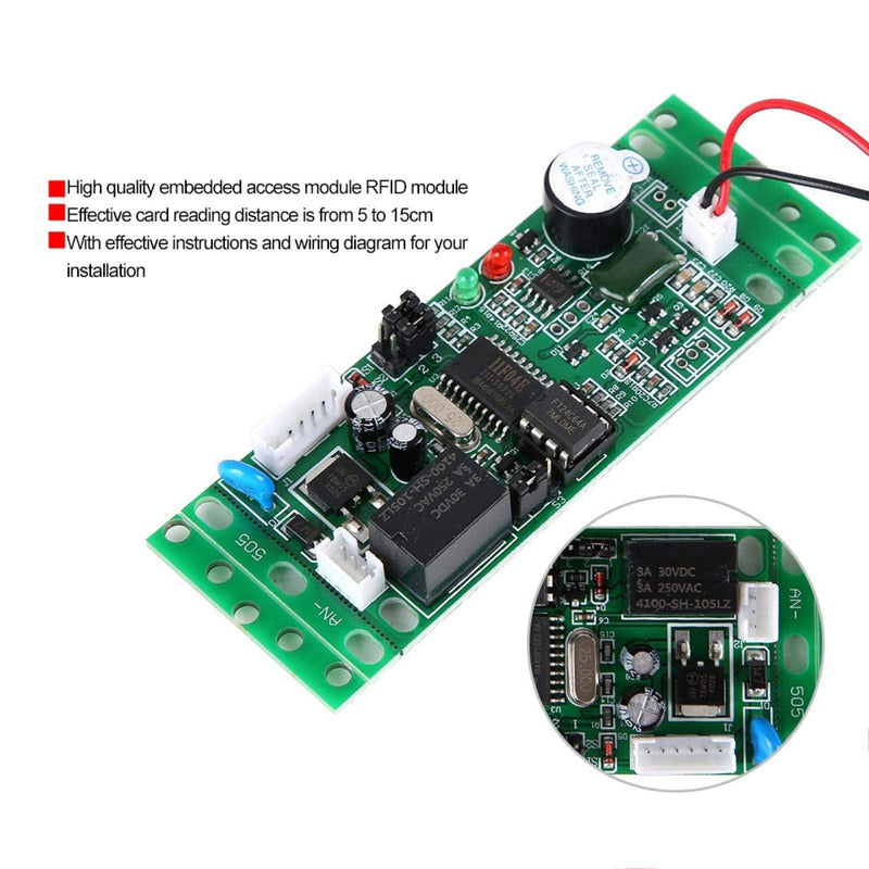 [AUSTRALIA] - Exliy 125kHz Module RFID Module, RFID Read Module Access Control Module 