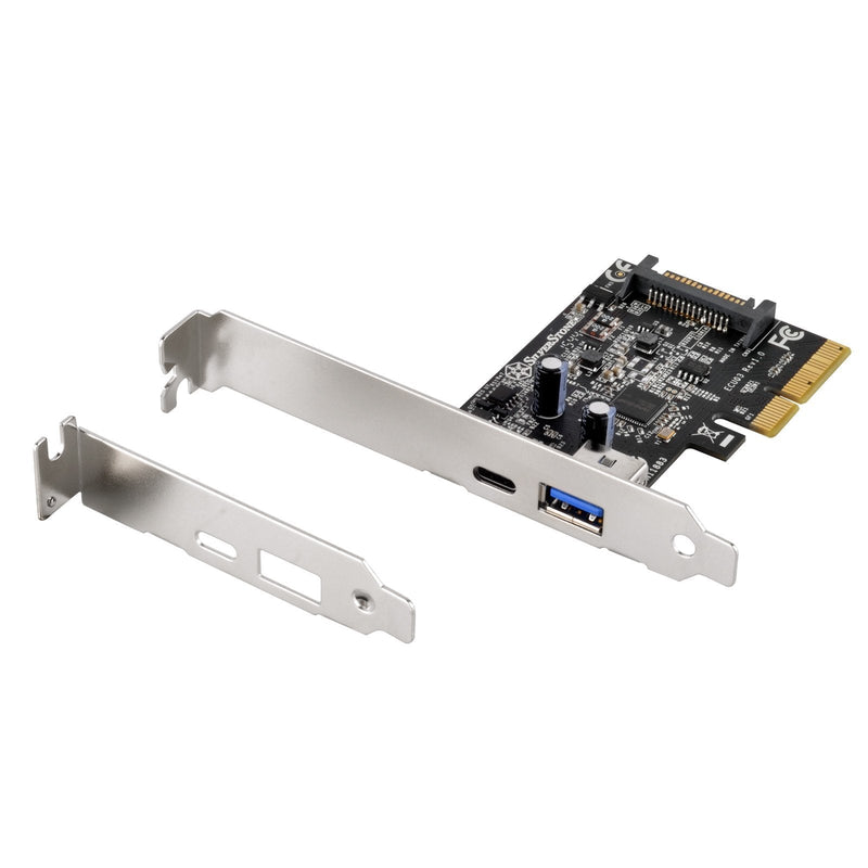 SilverStone Technology USB 3.1 External Type A & Type C Pci-E Card ECU03 Components Other