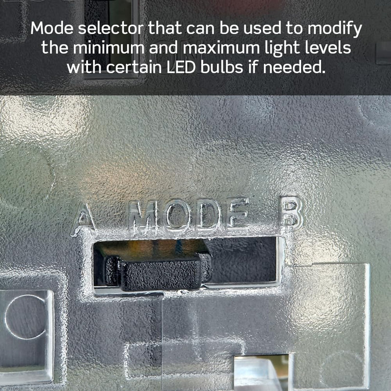 [AUSTRALIA] - Leviton Decora Slide Dimmer Switch for Dimmable LED, Halogen and Incandescent Bulbs, DSL06-1LZ, White with Ivory and Light Almond Faceplates 1 Pack 