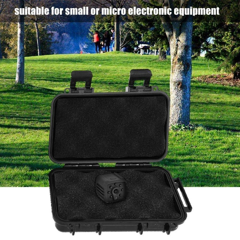 Eboxer 3 Sizes Protective Waterproof Case, Outdoor Shockproof Storage Case, with Sponge, for Loading Smartphone Hard Drive, and Other Small Electronic Devices A 6.7x4.3x1.9in