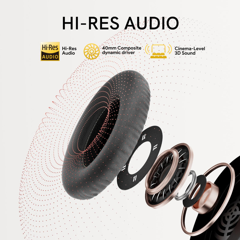 QCY H3 ANC Headphones Black HT05 MeloBuds Black
