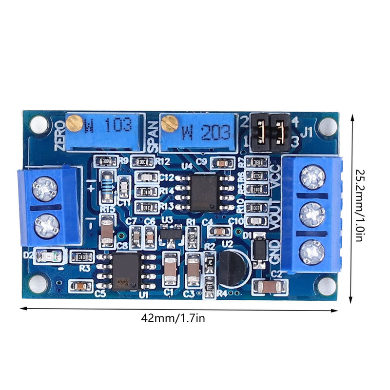 Eujgoov Current Voltage Converter Module 0/4-20mA Signal Conversion Board 0-3.3V/5V/10V Voltage Transmitter