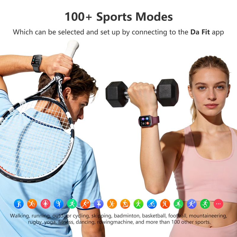 Smart Watch For Women Men,1.91" Hd Screen Fitness Tracker With LED Flashlight,100+ Sport Modes Fitness Watch, Women Watch Heart Rate/Sleep/Menstrual, IP68 Waterproof, Womens Watches For Android/IOS