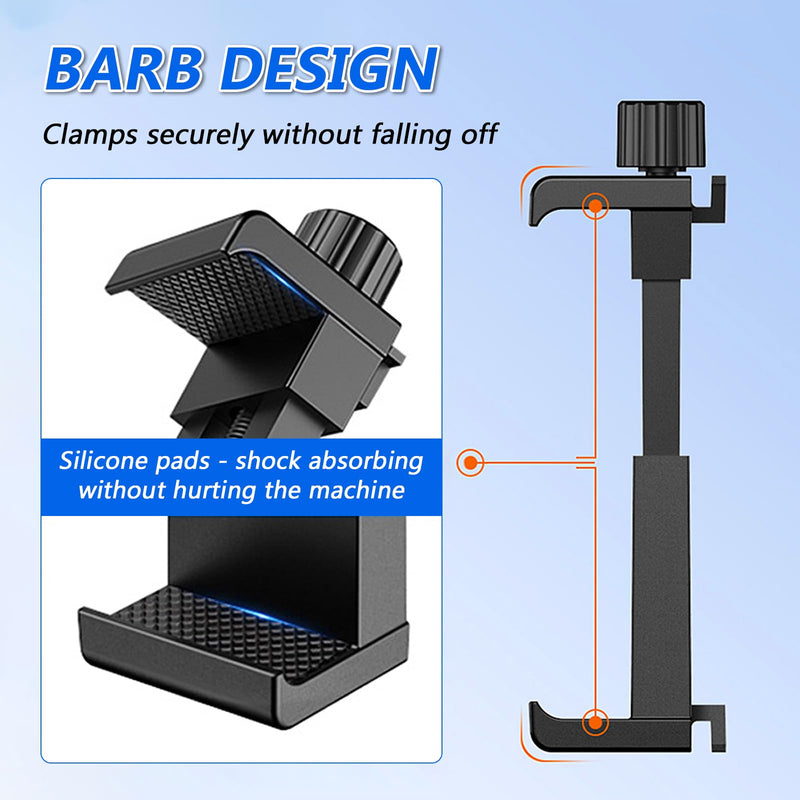 [AUSTRALIA] - Universal Rearview Mirror Dash Cam Mount - High - Strength, Tool - Free, Adjustable Size 