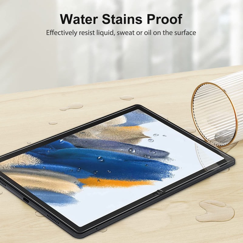 SPARIN 3 Pack Screen protector for Samsung Galaxy Tab A8 10.5 Inch, Tempered Glass Screen Protector for Galaxy Tablet A8 2022, Anti-Scratch Galaxy Tab A8 10.5"