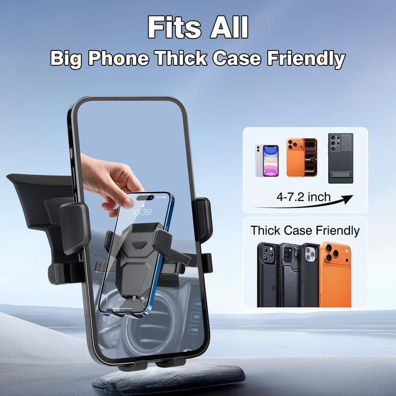 Sunsdrew Car Phone Holder for 2016-2023 Toyota Tacoma 3rd Gen. Auto Accessories,Adjustable Air Vent Mount Holder, Ultra Stable Phone Stand for All Phones 16-23 Tacoma Air Vent