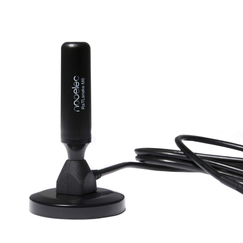 [AUSTRALIA] - RaTLSnake M6 v2 - Premium 3-Antenna Bundle for NESDR, RTL-SDR, HackRF, and Other Software Defined Radios. Magnetic Whip Antenna Set Made with Low-Loss RG58 Cable for Radios with 50 Ohm SMA Connectors 
