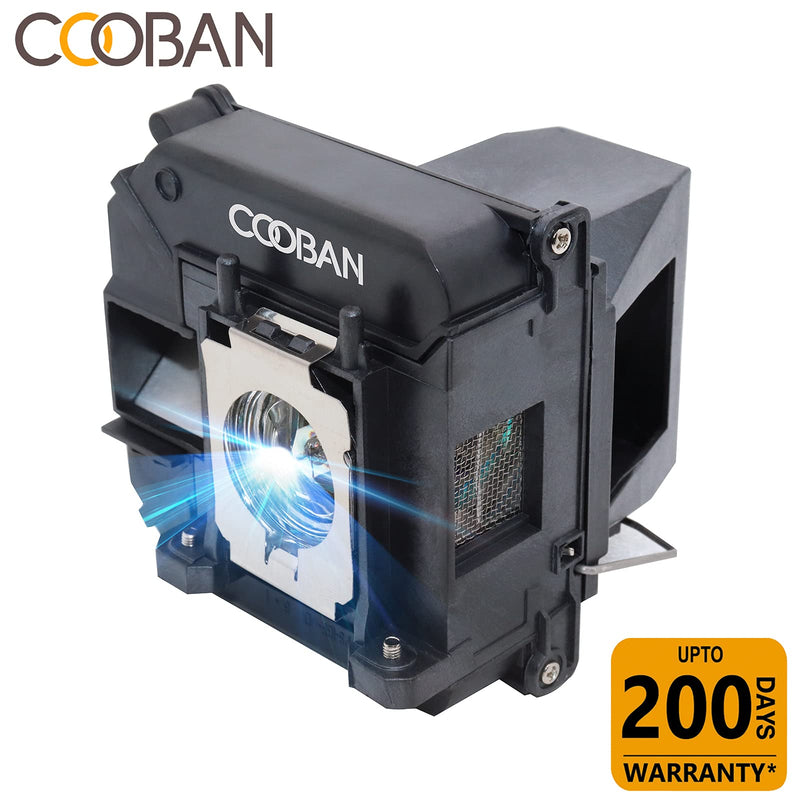 COOBAN ELPLP60 /ELPLP61 Replacement Projector Lamp Bulb with Housing for Epson PowerLite 96W /PowerLite 95 /PowerLite 93+ 93 92 905 425W, PowerLite 420 EB-95 425Wi H384A H383A H382A EB-905 435Wi