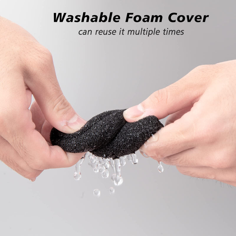 SoloCast Microphone Pop Filter Windscreen - Noise Reduction Gaming Mic Foam Covers, Mic Foam Cover Pop Filter Compatible with HyperX SoloCast White by SUNMON HyperX SoloCast Mic Cover
