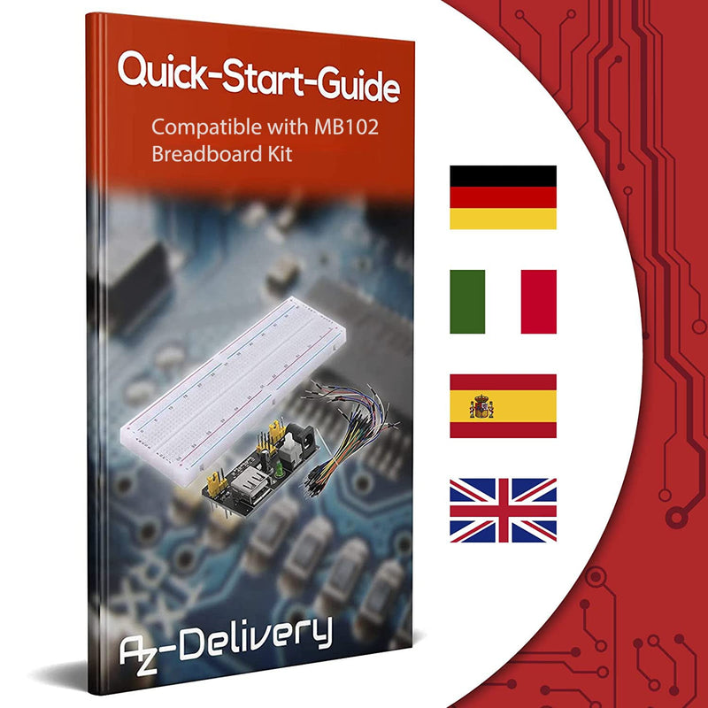 [AUSTRALIA] - AZDelivery MB 102 Breadboard Kit Parent 1 