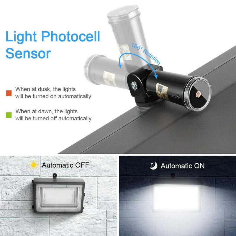 Greluma 2Pcs Dusk to Dawn Photocell Sensor Switch Photoelectric Switch Waterproof IP65 Photocell for Outdoor Lights 110V 120V 220V 240V Input