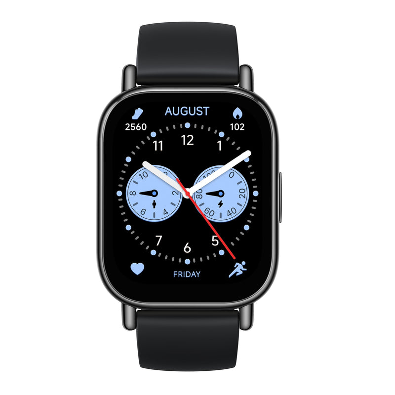 XIAOMI Redmi Watch 5 Lite Global 1.96" Amoled Up to 18 Days Battery GNSS Dual Mic 150+ Workout Modes 5ATM Water Resistance Heart Rate Sensor (Black)