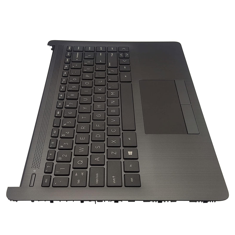 Palmrest with Non-Backlit Keyboard for HP 14Z-DK 14-DK 14-CF 14S-CF 14-DF