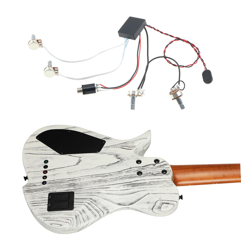 [AUSTRALIA] - The Lord of the Tools 2 Band Guitar Bass Active Pickup Electric Guitar Preamp Circuit Guitar Bass Active Equalizer Preamp Electric Guitar Bass Pickup Accessories 