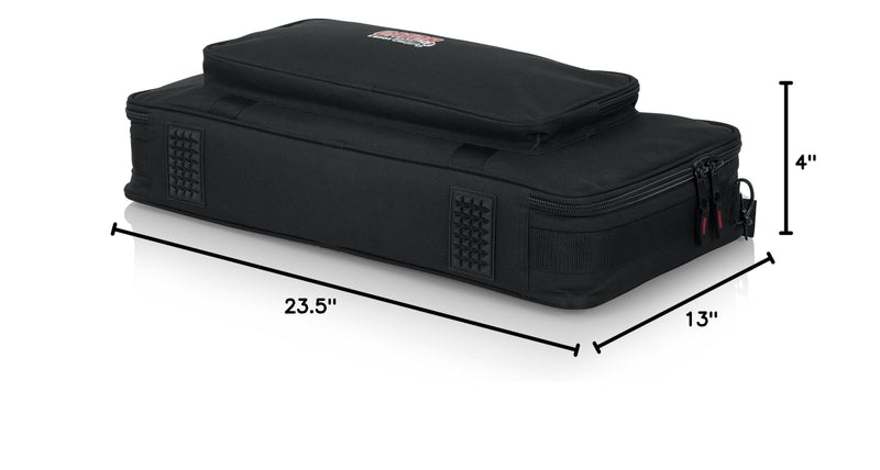 Gator Cases Gig Bag for Micro Controllers, Keyboards, and Multi-Effects Pedals, 23" x 12.125" x 3" (GK-2110) 23 x 12.125 x 3-Inches Controller