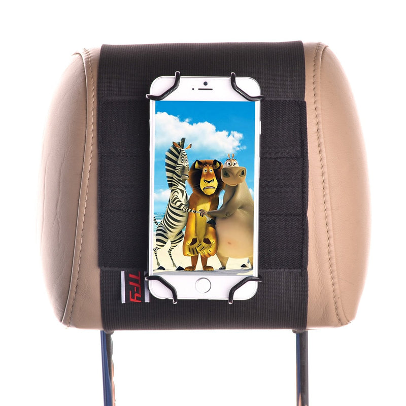 TFY Car Headrest Mount Holder for iPad mini | Compatible with iPhone 17 pro max, Mate 70 pro, iPad mini 6, Tablets | Universal Fit | Easy installation | Secure hold