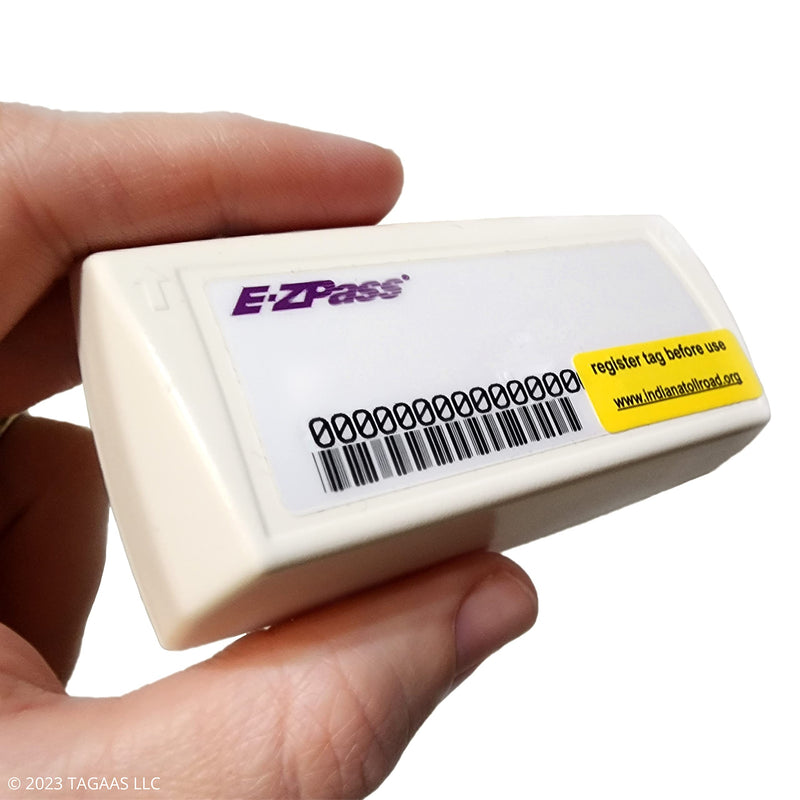 E-ZPass Transponder - Indiana Toll Road (ITRCC) (1-Pack) 1-Pack