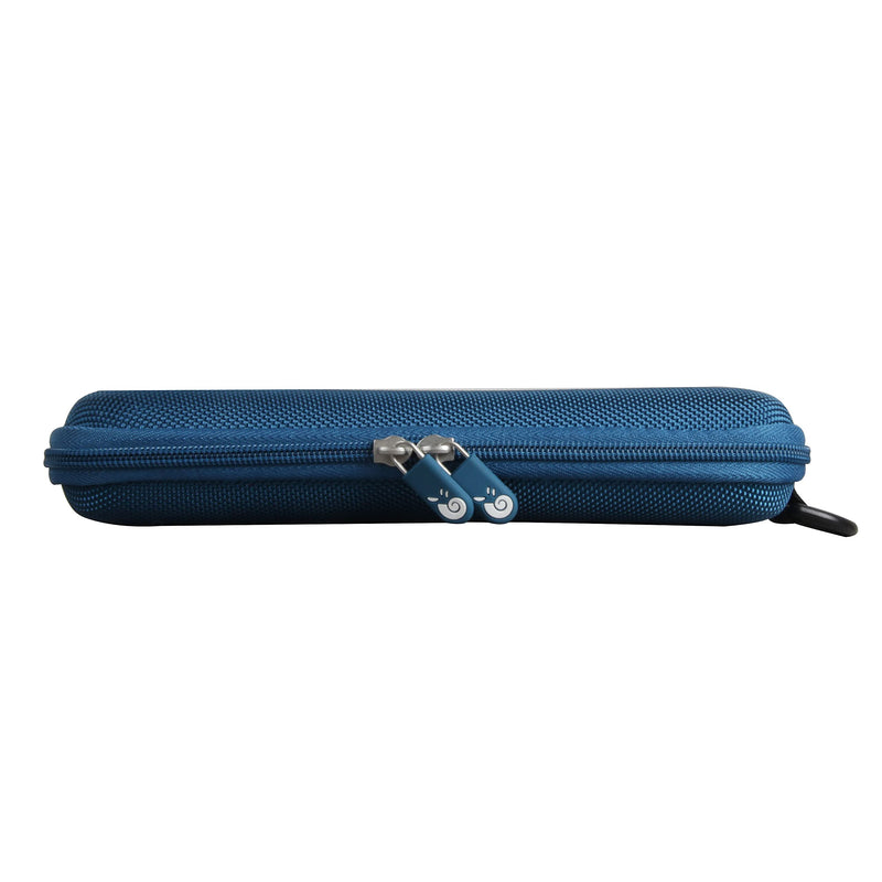 Hermitshell Hard Travel Case for Samsung T5 Portable SSD 250GB 500GB 1TB 2TB USB 3.1 External Solid State Drive (Case for 3 Hard Drives, Dark Blue) Case for 3 hard drives