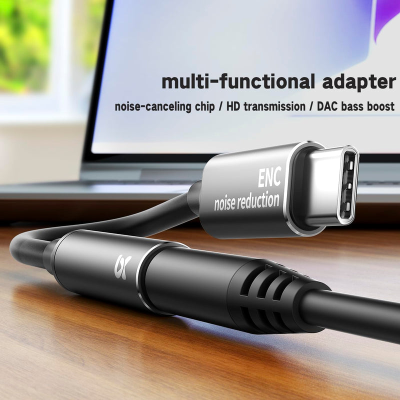 Wired Headphones Balance Powerful Bass & HD Call Noise-cancelling Earbuds | Immersive Bass,(Four drive)Bass Boost In ear Wired Earphones Universal 3.5mm & USB C Plug with Mic ENC Noise reduction calls