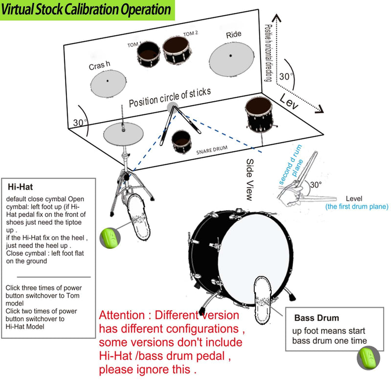 Virtual reality drum set,electric drum set for kids teens adults,portable electronic drum set parts Drum Support MIDI, Great Holiday Birthday Gift