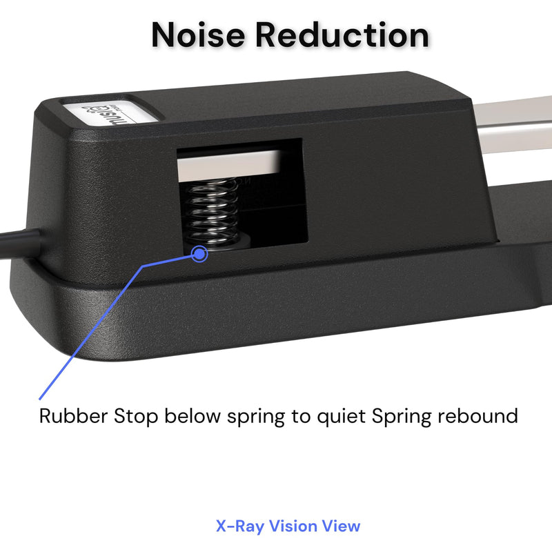 [AUSTRALIA] - Universal Sustain Pedal for Digital Piano & Electronic Keyboard, Anti-slip Foot Pedal with Polarity Switch 