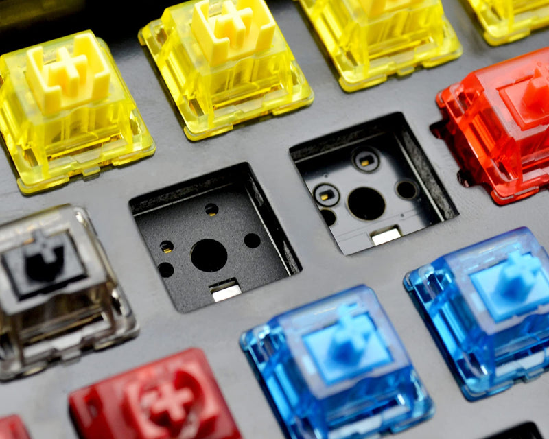 RUNJRX Keyboard Switch Pads Poron Foam for 61/64/87/100/104/108 Hot Swap Keyboard Poron 0.5mm