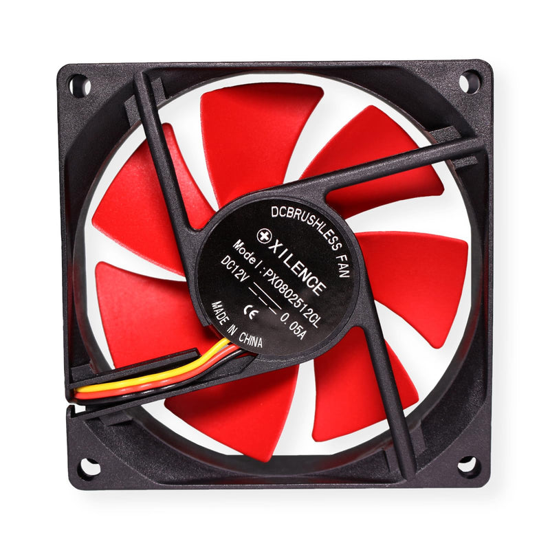 Xilence XILENCE 80*80 Performance C (XF037), Black, 80 mm 3PIN